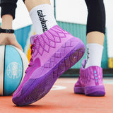 Professional Boys Basketball Training Shoes Outdoor Sport Shoe Couples Wearable Basketball Boots Men Women High Top Sneakers 45