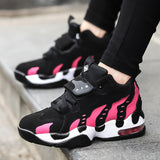 Cow shoes men's sportswear shoes running shoes Korean air cushion shock absorber basketball shoes