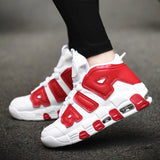 NEW Men Shoes Casual Sneakers High Top Air Basketball Tennis Lace-Up Male Student Teens Light Breathable Running Lovers Travel