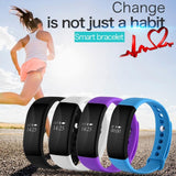 V66 Sport Smartwatch BT 4.0  IP67 Waterproof Heart Rate Monitor Smart Wristband Health Bracelet for Android IOS Phone