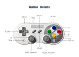 8Bitdo SN30 Pro/SF30 Pro Wireless Bluetooth Game Controller with Joystick for Windows Android macOS Steam Nintendo Switch