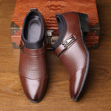 Single Pointed Leather Shoes