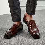 British Business Formal Leather Shoes