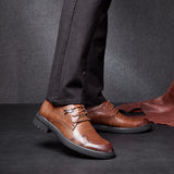 Men's Suede Leather Business Shoes