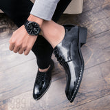 Men's Pointed Leather Shoes