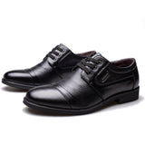 Men's Casual Lychee Pattern Shoes