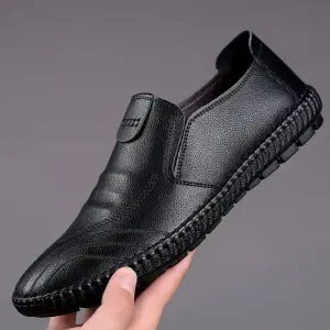 New Casual Breathable Soft Leather Shoes