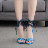 Jelly Transparent Heel Sandals