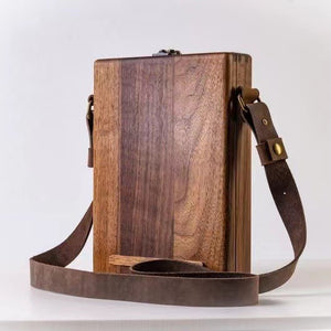 Wooden Box Creative Satchel