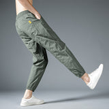 Men's Elastic Slim Printed Pants