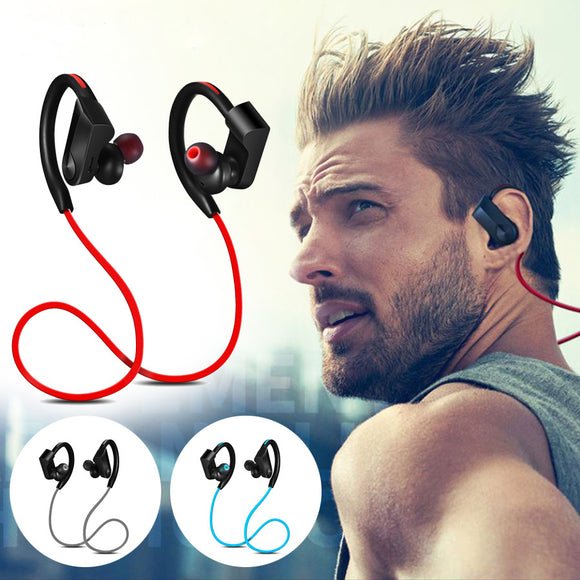 Sport Bluetooth Headphone Wireless Earphone Bluetooth Headset Waterproof noise reduction with Microphone for android ios