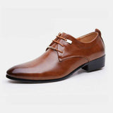 Brogue Pointed Oxford Shoes
