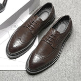 British Leather Men's Business Shoes