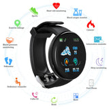 D18 Smart Bracelet Color Round Screen Heart Rate Blood Pressure Sleep Monitoring Pedometer Sports Encyclopedia Star Smart Watch