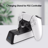 Dual Fast Charger for PS5 Wireless Controller USB 3.1 Type-C Charging Cradle Dock Station for Sony PlayStation5 Joystick Gamepad