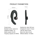 S2 Bluetooth Headphone Wireless Headset Bone Conduction Hook Earphone Sports earpiece With Mic for phone Music