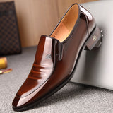 Micro Reehemes Patent Leather Shoes