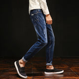 Men's small feet jeans