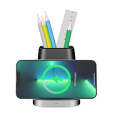 Pen Holder Wireless Charger For Apple iPhone13/12Pro Mobile Phone Samsung S21/NOTE20 Wireless Charger