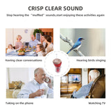 Elderly Hearing Aids Invisible Charging Hearing Aid CIC Sound Amplifier Accessories