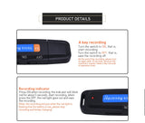 TISHRIC Mini Dictaphone USB Voice Recorder Pen U-Disk Professional Flash Drive Digital Audio Recorder Micro SD TF Card Up to 32G