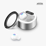 x26 Ultra Small Mini Hidden Wireless Bluetooth 5.0 Earphone Touch Control Portable Charging Case Earbuds TWS Sport Headset