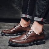 British Fashion All-match Leather Shoes