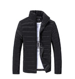 Men's thickening of down jacket