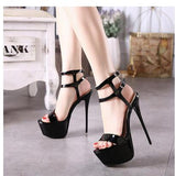 High heel women's stiletto sandals