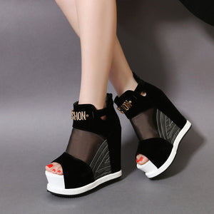 Wedge heeled sandals