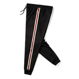 Contrast Stripes Sports Trousers
