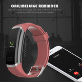 GT101 Smart Bracelet Sport Watch Heart Rate Monitor Pedometer Fitness Tracker Compatible IOS Android For Men Women