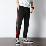 Loose Casual Beamed Harem Trousers