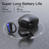 New Long Life Noise Cancelling Wireless Bluetooth Headset TWS In-Ear Q62 Sports Business Bluetooth Headset
