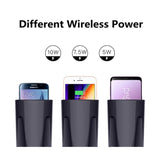 X9 QI Car Wireless Fast Charger Cup For Iphone 8 X Charge Holder Charge Stand for Apple XS MAX/XR/X/8 PLUS samsung note10/9