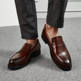 British Business Formal Leather Shoes