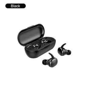 TWS Bluetooth 5.0 Wireless Stereo Earphones Earbuds In-ear Noise Reduction Waterproof Headphone Headset With Charging Case