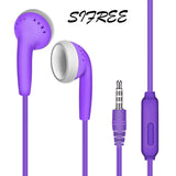 Hifi Heavy Bass Earphone Music Stereo Wired Headphones With Microphone 3.5MM Earbuds Headset For Xiaomi Huawei iphone