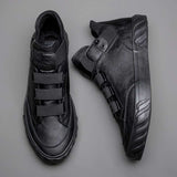 High Top Leather Shoes
