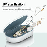 UV Light Phone Sterilizer Box 15W Mobile Phone Wireless Charging Cleaner Sterilizer Multi-function Ultraviolet Disinfection Box