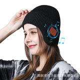Wireless 5.0 Bluetooth Warm Headset Cap
