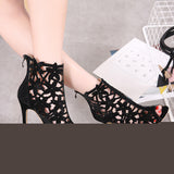 Hollow hot drilling cool sandals