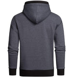 Solid Color Fleece Hooded Sweater