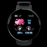 D18 Smart Bracelet Color Round Screen Heart Rate Blood Pressure Sleep Monitoring Pedometer Sports Encyclopedia Star Smart Watch