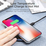 10W Qi Wireless Charger For iPhone X/XS Max XR 8 Plus Mirror Wireless Charging Pad For Samsung S9 S10+ Note 9 8