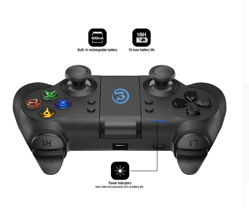 GameSir T1 Bluetooth Android Controller/USB wired PC Gamepad/Controller for PS3