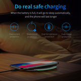 Baseus Collapsible Qi Wireless Charger for iPhone 8/X Multifunction Fast Wireless Charging for Samsung S9/S9+/S8 Huawei Xiaomi