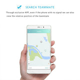 Xiaomi Mijia Smart WalkieTalkie FM Radio 8 Dayds Standby Smart Phone APP Location Share Fast Team Talk