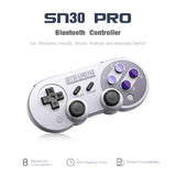 8Bitdo SN30 Pro/SF30 Pro Wireless Bluetooth Game Controller with Joystick for Windows Android macOS Steam Nintendo Switch