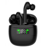 Wireless Earbuds Bluetooth 5.2 IPX7 Waterproof Earphones with LED Display Charging Case HD Stereo Built-in Mic Sports Earphones